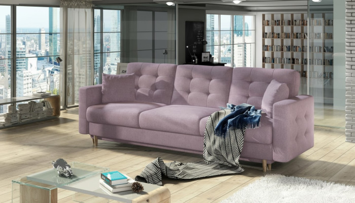 Sofa 3 Sitzer Sofas Sitz Couch Polster Garnitur Modern Couchen Dreisitzer Textil