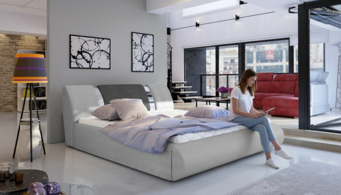 Luxus Schlafzimmer Bett Deko Polster Design 180x200cm Doppel Hotel Betten