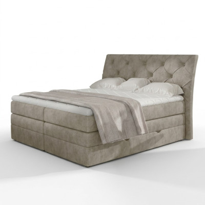 Luxus Schlafzimmer Bett Polster Chesterfield Boxspring Luxus Doppel Hotel