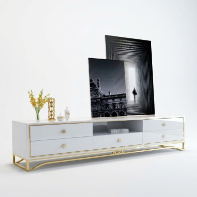 Sideboard TV Schrank Lowboard Fernseher Schrank TV Möbel Fernsehtisch
