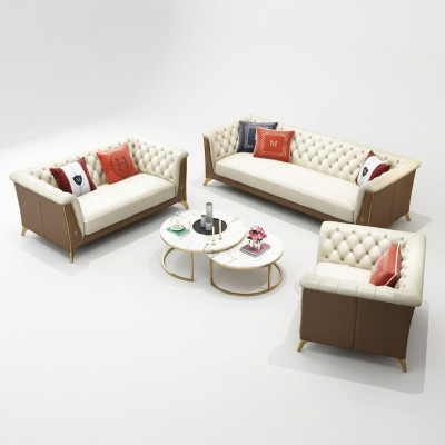 Sofa Couch Garnitur Sitz Polster Komplett Set 3+2+1 Sofas Designer
