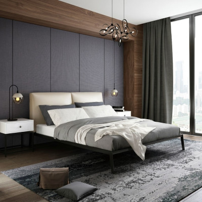 Luxus Schlafzimmer Bett Dekor Polster Design Luxus Doppel Hotel Betten