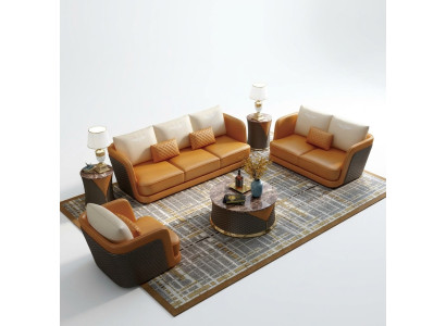 Komplett Sofagarnitur 3+2+1 Sitz Polster Couch Gruppe Garnitur Komplett