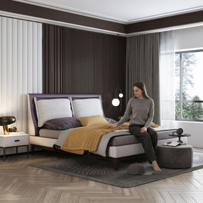 Designer Italienische Möbel Bett Doppel Schlazimmer 180x200cm Betten