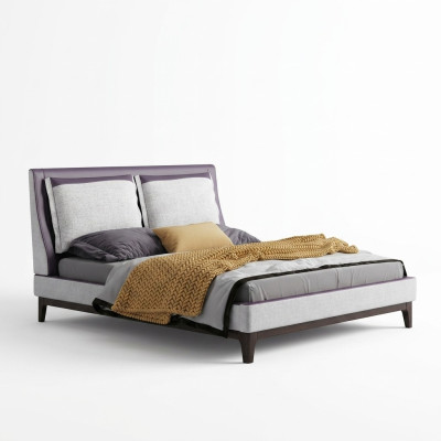 Designer Italienische Möbel Bett Doppel Schlazimmer 180x200cm Betten
