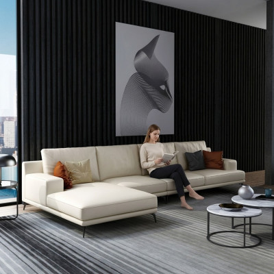 Design Polster Couch Wohnlandschaft Ecksofa Polster Sitz Garnitur Sofa