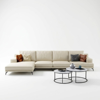 Design Polster Couch Wohnlandschaft Ecksofa Polster Sitz Garnitur Sofa