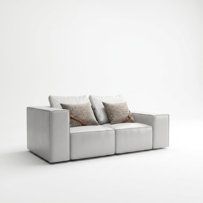 Sofa 2 Sitzer Big XXL Couch Sofas Couchen Wohnzimmer Design Neu