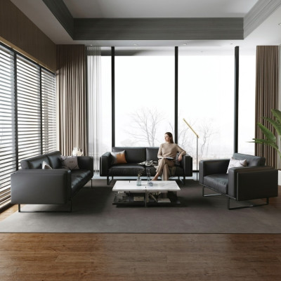 Luxus Möbel Sofagarnitur Couch Sofa Polster 3 2 1 Couchen Neu Ledersofa