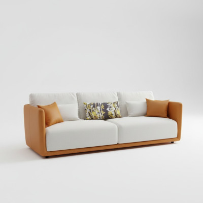 Sofa 4 Sitzer mit Couchtisch Big XXL Couch Sofas Couchen Wohnzimmer