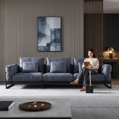 Sofa 4 Sitzer Big XXL Couch Sofas Couchen Wohnzimmer Design Big