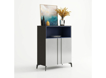Design Kommode Anrichte Side Lowboard Schrank Regal Dekorative Luxus Wohn