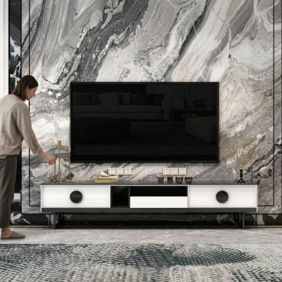 Sideboard RTV 200cm Tv Schrank Lowboard Sideboard Kommode Wohnzimmerschrank Neu