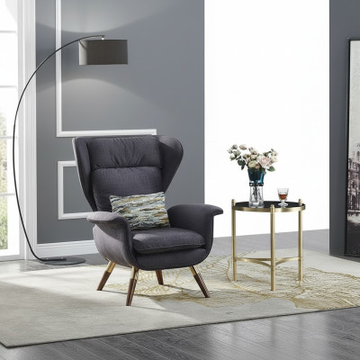 Sessel Design Couch Sofa Sitzer Luxus Ohren Sitz Relax Leder Lounge Club Polster