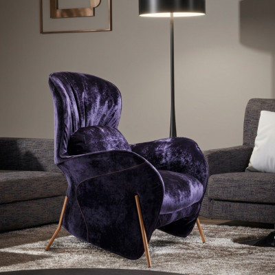 Sessel Club Lounge Designer Stuhl Polster Sofa 1 Sitzer Relax