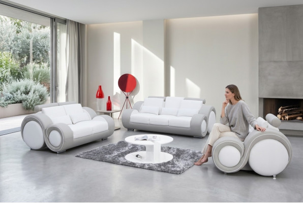 Design Zweisitzer Sofas Couch Polster Deko Moderne Couchen Sofa 2 Sitzer