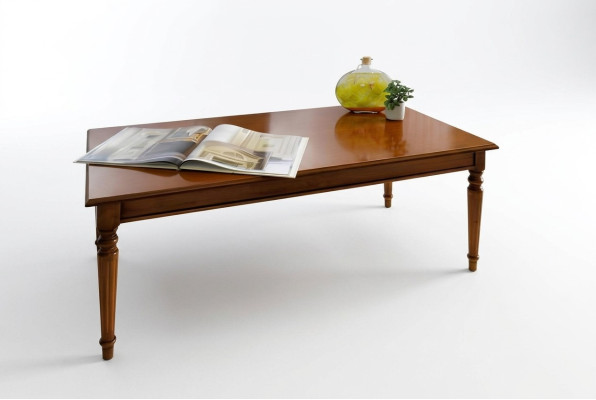 Klassischer Couchtisch Holztisch Beistelltisch Tische Wohnzimmer Holz