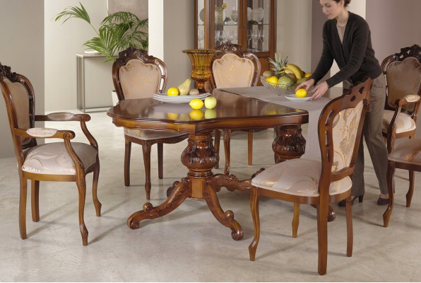 Set 6x Stühle Luxus Polster Design Stuhl Stühle Sitz Lehn Büro Esszimmer