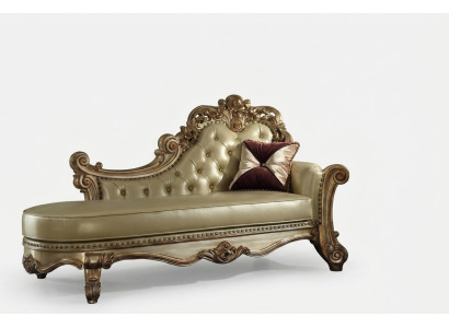 Chaiselongue Liege Relaxsessel Liegesessel Komfortliege Deko Luxus Barock