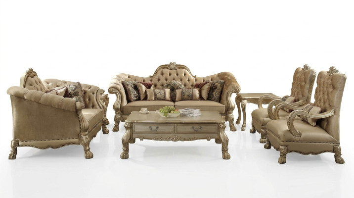 Luxus Sofagarnitur 3+2+1+1 Sitzer Set Sofa Polster Couchen Couch