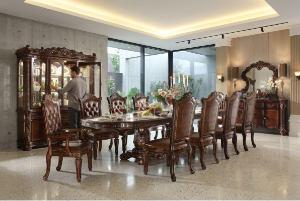 Geschnitzter Tisch Barock Rokoko Stil Möbel Esstisch Tische Esszimmer