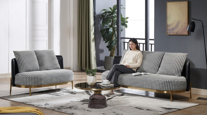 Sofagarnitur 321 Sitzer Set Design Sofa Polster Couchen Couch Modern Luxus Neu