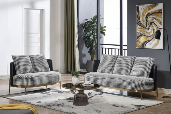 Sofagarnitur 321 Sitzer Set Design Sofa Polster Couchen Couch Modern Luxus Neu