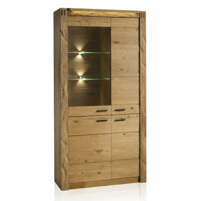 Vitrine Schrank Kommode Wohnzimmer Glas Regal Vitrinen Regale Holz Schränke Neu