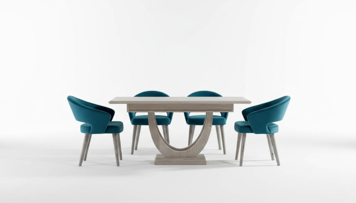 Design Esstisch Design Tisch Holz Esszimmer Möbel Wohnzimmertisch Tische 140cm