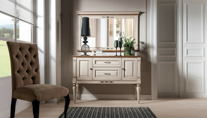 Konsole Sideboard Konsolen Tisch Lowboard Anrichte Holz Wohnzimmer Kommoden Neu