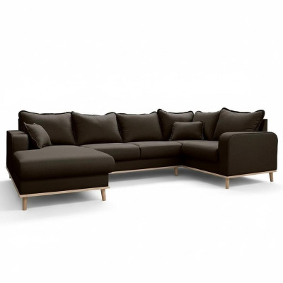 Ecksofa Sofa Couch Polster U-Form Wohnlandschaft Sitzgarnitur Sofas