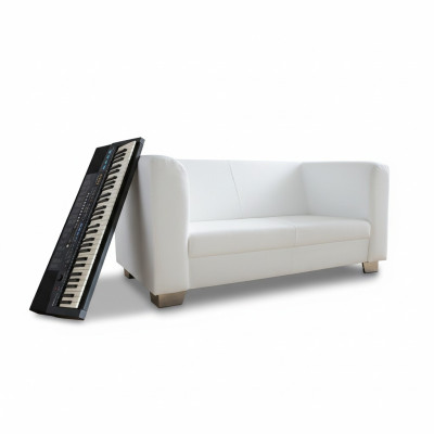 Sofa Couch Design Polster Modern Leder Sofas 2 Sitzer Zweisitzer Designer Neu