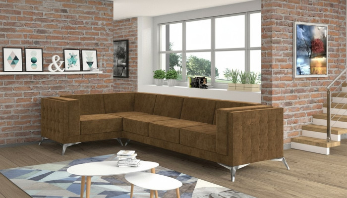 Ecksofa Polster Garnitur Wohnlandschaft L Form Sofa Designer Couch Sofas