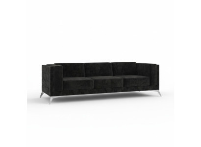 Sofa Couch Polster Textil Sofas Couchen Sitz Garnituren Design Club Chesterfield