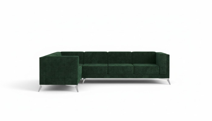 Ecksofa Sofa Couch Polster L Form Wohnlandschaft Sitzgarnitur Deko Sofas