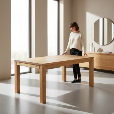 Esstisch Holz Tische Wohn Ess Zimmer Tisch Massivholz Esstische Echtholz 80x80