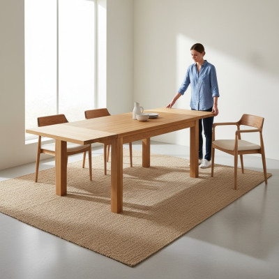 Esstisch Holz Tische Wohn Ess Zimmer Tisch Massivholz 160x90cm Esstische Massiv