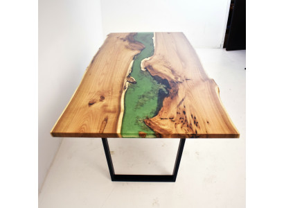 Esstisch Meer Wasser River Echtes Holz Flusstisch 200x90 Tische