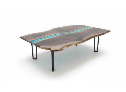 Tisch esstisch tische epoxid harz epoxy massive design möbel 240x100 echtes holz