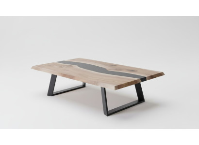 Epoxidharz tisch Holz Couchtisch Handarbeit Massive Wohnzimmer Möbel