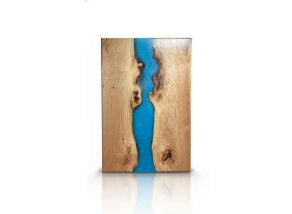 Epoxid harz esstisch echtes massive holz möbel wasserfall epoxy tisch Neu 200x90 