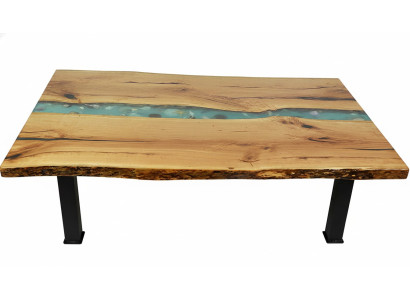Beistelltisch Couchtisch Epoxy Möbel Designer Tisch Epoxidharz Tische 120x70cm