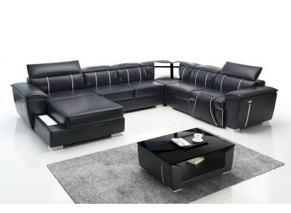 Design Couch Ecksofa Eckgarnitur Sofa Sofas Couchen Tisch 2tlg. Wohnlandschaft