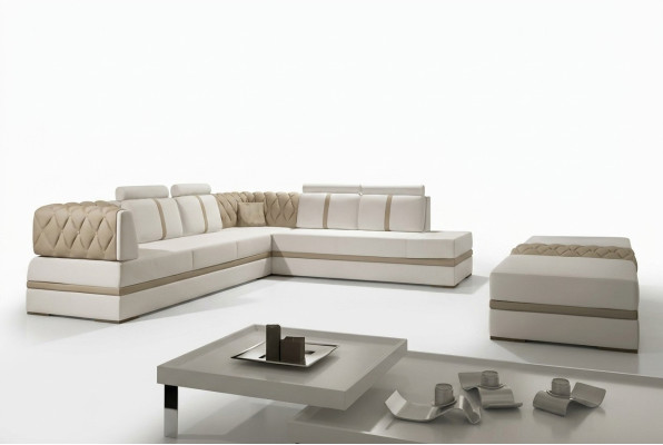 Ecksofa L Form Designer Sofa Modernes Sofa Ledersofa Eckgarnitur Couchen