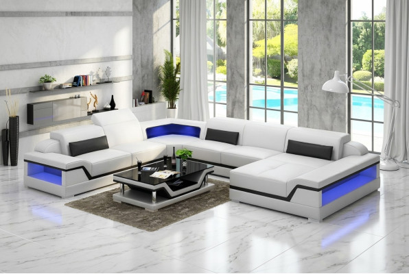 Eckgarnitur Ecksofa Polster Eckcouch 2tlg Set Neu Moderne Wohnzimmer