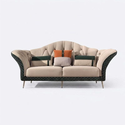 Sofagarnitur Designer Sofa Ledersofa 321 Sitzer Modernes Sofa