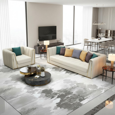 Edelstahl Exklusive Design Möbel 31 Sitzer Hocker Couch Polster Garnitur