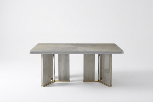 Luxus Tisch Design Esszimmer 200x100cm Esstische Holz Möbel Designer