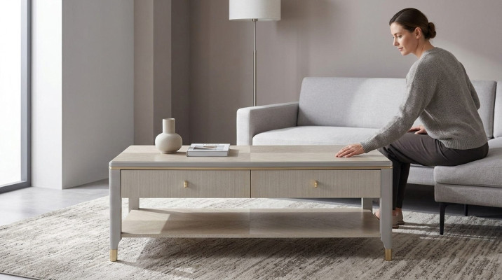 Luxus Wohnzimmer Tisch Couchtisch Holztisch Deko Design Tische Style Möbel