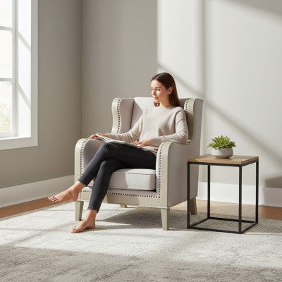 Moderner Sessel Wohnzimmer Einsitzer Hotel Polster Stühle Designer